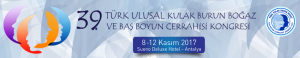 39.Türk Ulusal Kulak Burun Boğaz Kongresi